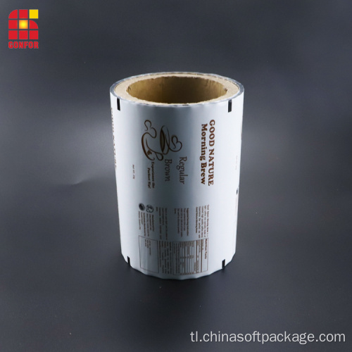 Laminating aluminyo foil roll films